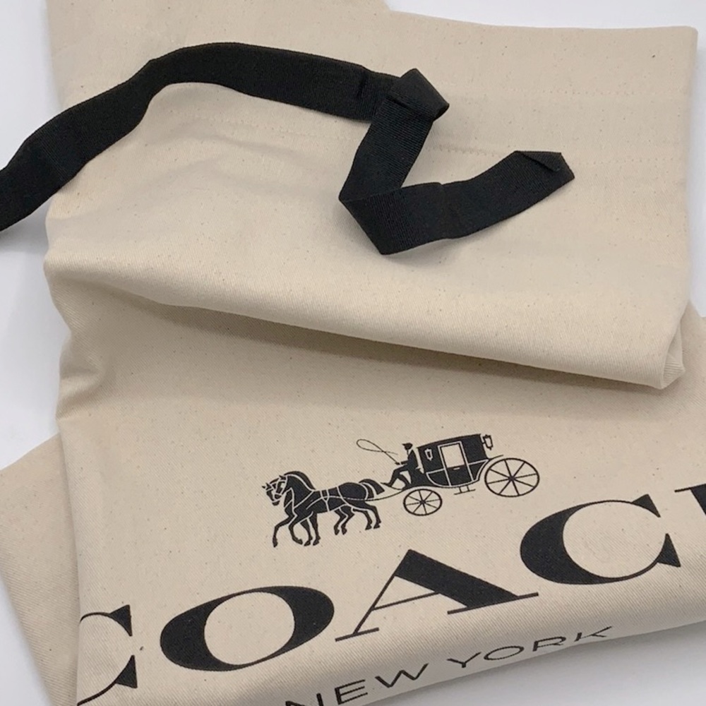 Coach Large Cotton Canvas Dust Bag